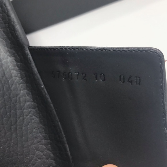 NIB Gucci Men’s Logo Leather Slide Sandal - Picture 6 of 6